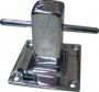 BUCK ALGONQUIN MOORING BITT 316 STAINLESS STEEL POLISHED  4" X 4"