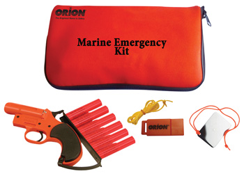 ORION FLARE KIT COASTAL ALERT WITH NEOPRENE CASE 12 GA.