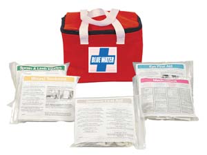 ORION FIRST AID KIT BLUE WATER SOFT PACK 146 PIECES