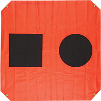 ORION DISTRESS FLAG ORANGE 3' X 3' SQUARE