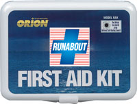 FIRST AID KIT RUNABOUT MARINE 38 PCS