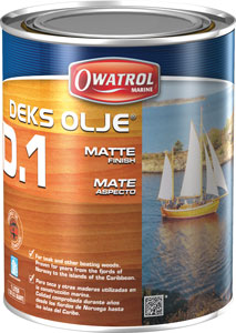 DEKS OLJE #1 MATTE (1 LITRE)