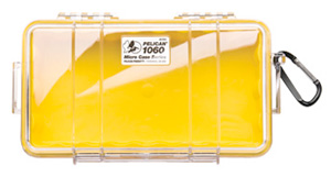 MICRO CASE YELLOW/CLEAR 9.37"L X 5.56"W X 2.62"D