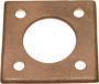 BUCK ALGONQUIN RUDDER PORT BACKING PLATE BRONZE 1.75"  FITS 1.75" & 2"