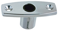 PERKO OARLOCK SOCKET TOP MOUNT CHROME PLATED ZINC SOLD BY PAIR
