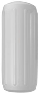 POLYFORM FENDER 12 X 34 RIBBED CENTER HOLE WHITE