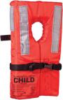 KENT LIFEVEST TYPE l ORANGE USCG/SOLAS CHILD UNDER 90 POUNDS