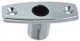 OARLOCK SOCKET TOP MOUNT CHROME PLATED ZINC