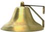 FOG BELL 12" PLAIN BRASS USCG APPROVED