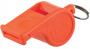 WHISTLE BALL TYPE PLASTIC ORANGE