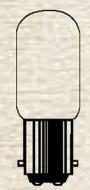 PERKO LIGHT BULB DOUBLE CONTACT BAYONET 12V 30W 2.5 AMP