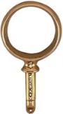 PERKO OARLOCK HORN ROWLOCK BRONZE 1/2" SHANK 2-1/4" ROUND (BY PAIR)