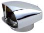 PERKO VENT COWL CHROME PLATED ZINC 5 1/4" LONG X 4" WIDE