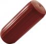 POLYFORM FENDER 6 X 15 RIBBED CENTER HOLE BURGUNDY