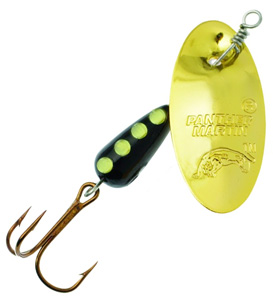 FISHING LURE 1/8 GOLD PANTHER MARTIN