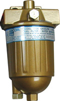 RACOR FUEL FILTER - WATER SEPARATOR FOR GAS OR DIESEL 35 GPH FLOW RATE