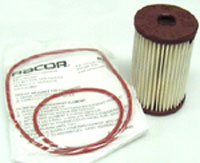 RACOR FUEL FILTER REPLACEMENT ELEMENT 2 MICRON/BROWN FITS 200 SERIES