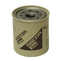 RACOR FUEL FILTER CANNISTER 2 MICRON/BROWN FOR 120/122 SERIES