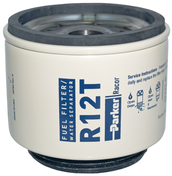RACOR FUEL FILTER CANNISTER 10 MICRON/BLUE FOR 120A SERIES