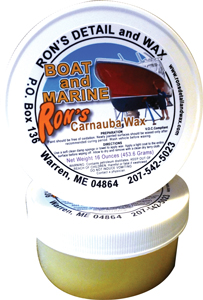 RON'S BOAT & MARINE CARNAUBA WAX 16 OZ