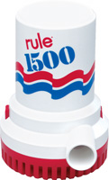 RULE 1500 BILGE PUMP 12 VOLT 1500 GPH