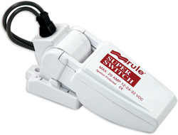 RULE BILGE PUMP FLOAT SWITCH  "SUPER SWITCH" 12-32V 20A *MERCURY FREE*