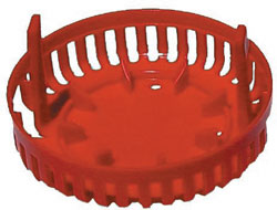 RULE PUMP STRAINER BASE FOR ROUND MODELS 1500-2000 GPH