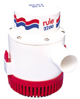 RULE 3700 BILGE PUMP 12 VOLT 3700 GPH UL LISTED WITH 6' WIRE