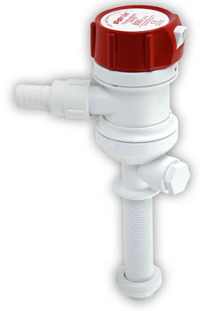 RULE AERATOR "STC" SERIES PUMP 800 GPH THRU HULL SEACOCK APPLICATION