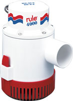 RULE BILGE PUMP 4000 GPH 12 VOLT 2" DISCHARGE PORT