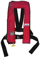 LIFEVEST INFLATABLE MANUL USCG RED