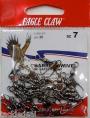 SWIVEL EAGLE CLAW SZ 7 INTERLOCK BLACK PAK/6