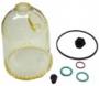 RACOR BOWL SEE THRU CLEAR 5" DIAMETER FITS 900 & 1000 TURBINE SERIES