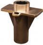 STERN BEARING W/CUTLESS INSERT FOR 2-1/2" SHAFT HEAVY DUTY BRONZE