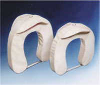 JIM-BUOY&REG; CAL-JUNE HORSESHOE BUOY PONY WHITE BUILT IN SEA ANCHOR