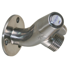 SCANDVIK FAUCET ANGLED WASHDOWN 316 STAINLESS STEEL