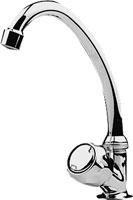 FAUCET CHROME BRASS W/SWIVEL SPOUT