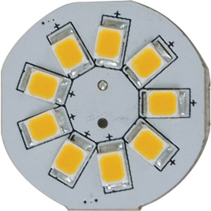 SCANDVIK BULB G4 9 LED 140 LUMEN COOL WHITE 12 VOLY 1.5 WATT