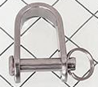 SHACKLE D 1/4" PIN