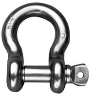 SUNCOR SHACKLE ANCHOR 316 STAINLESS STEEL OVERSIZE SCREW PIN 5/8"