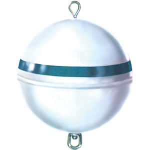 JIM-BUOY&REG; CAL-JUNE HARD SHELL MOORING BUOY 12" DIAMETER 1/2" SWIVEL