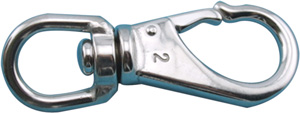 SUNCOR SNAP SWIVEL EYE 316 STAINLESS STEEL 7/8" X 4.62"