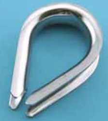 SUNCOR THIMBLE LIGHT DUTY COMMERCIAL 304 STAINLESS STEEL 3/8"