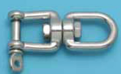 SUNCOR SWIVEL JAW TO EYE 316 STAINLESS STEEL REMOVABLE PIN 1/2"
