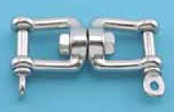 SUNCOR SWIVEL JAW TO JAW 316 STAINLESS STEEL WITH SCREW PINS 3/8"