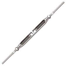 SUNCOR TURNBUCKLE STUD & STUD OPEN BODY HAND SWAGE FOR  3/16" WIRE