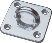 SUNCOR PAD EYE SQUARE  316 STAINLESS STEEL 3" BASE