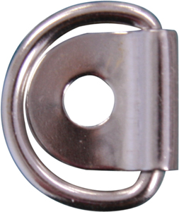 1/8 Stainless Steel D Ring with Pad Eye