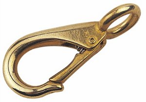 4 3/4 Bronze Double End Snap Hook-S163BZ