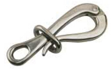 SEA DOG HOOK PELICAN STAINLESS STEEL 4" LONG X 1/2" EYE